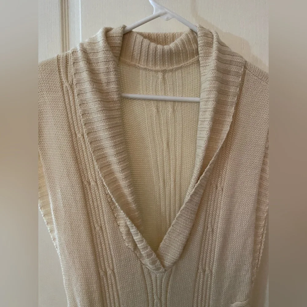 Rare Lululemon (OQOQO) Sleeveless Knit Sweater Vest Dress - Picture 10 of 11